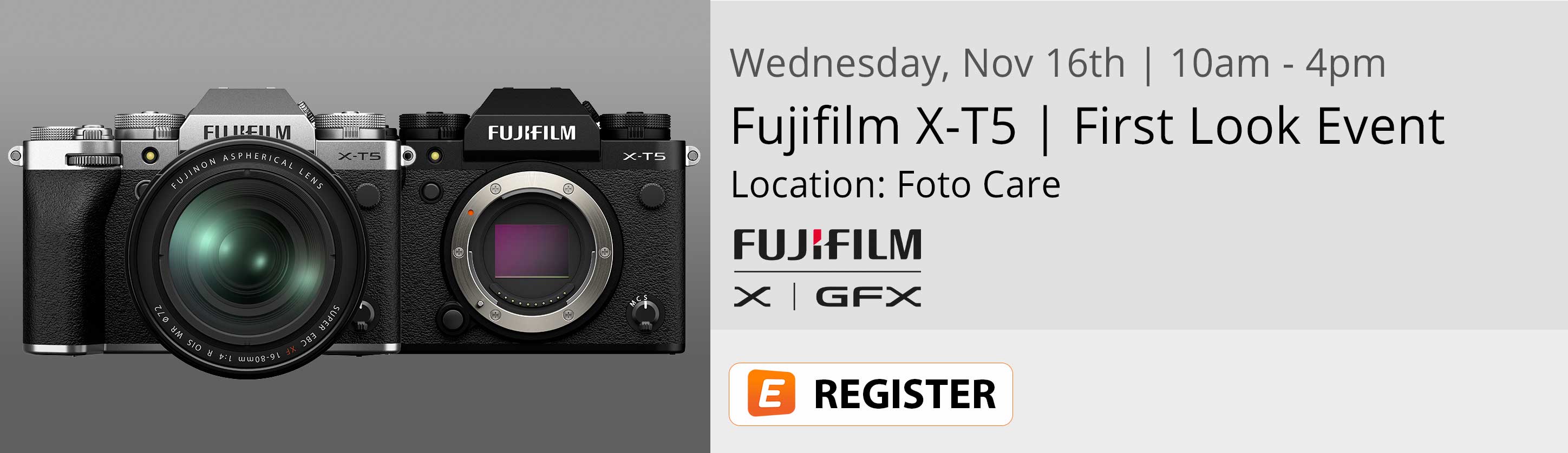 Fujifilm X-T5 First Look Event